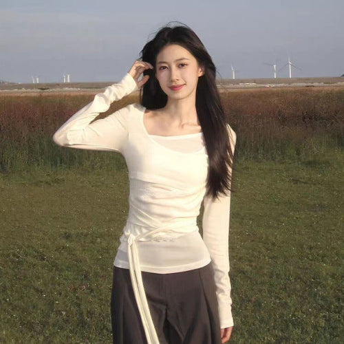 “Asymmetrical”  Women's Long Sleeve